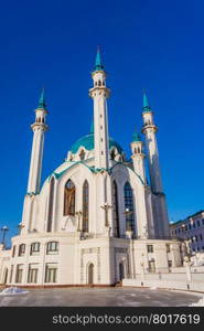Qolsharif Mosque in Kazan Kremlin, Tatarstan, Russia