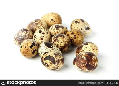 quail egg background isolated macro close up
