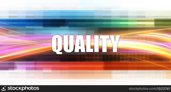 Quality Corporate Concept Exciting Presentation Slide Art. Quality Corporate Concept