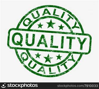 Quality Stamp Showing Excellent Product. Quality Stamp Showing Excellent Superior Premium Product