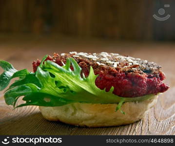 Quarter Pounder Beet Burger