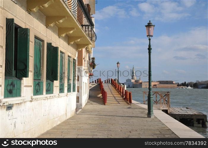 Quay along south side of Dorsoduro, Venice