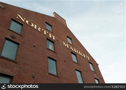 Quincy Market building in Boston, Massachusetts, USA