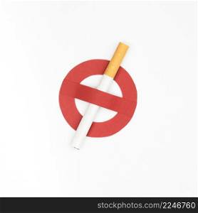 quit smoking with bad habit concept