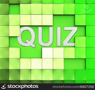 Quiz Word Meaning Test Questions Answers Or Questioning