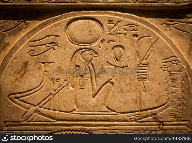 Ra or Re is the ancient Egyptian solar deity - 1000 B.C.