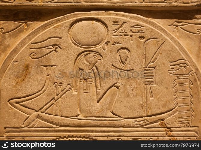 Ra or Re is the ancient Egyptian solar deity - 1000 B.C.