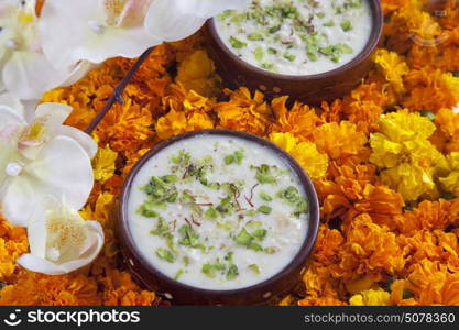 Rabri in a bowl