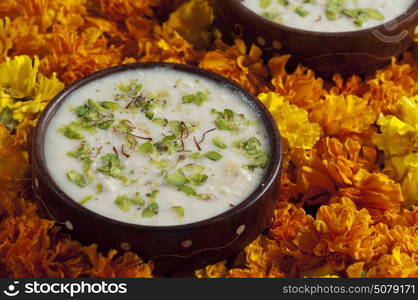 Rabri in a bowl