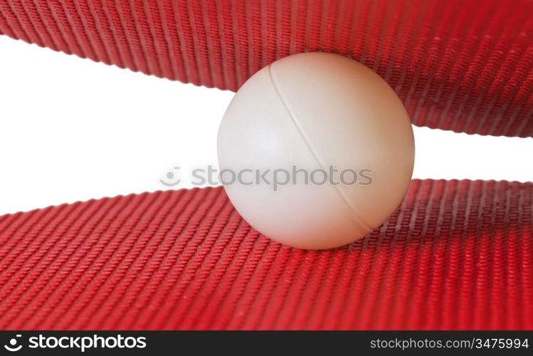 racquet tennis isolated on a white background