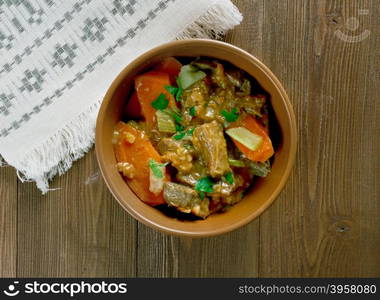 Ragout de queue de boeuf - Oxtail stew .French beef stew