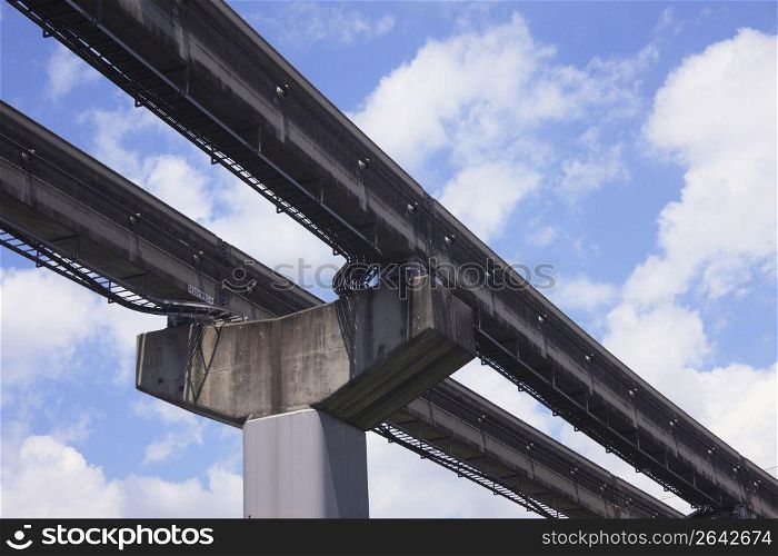 Rail of a monorail