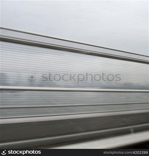Railing of a bridge, Tokyo, Japan