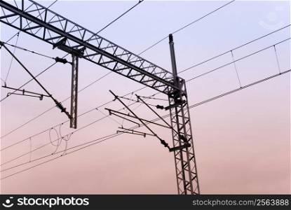Railroad wires