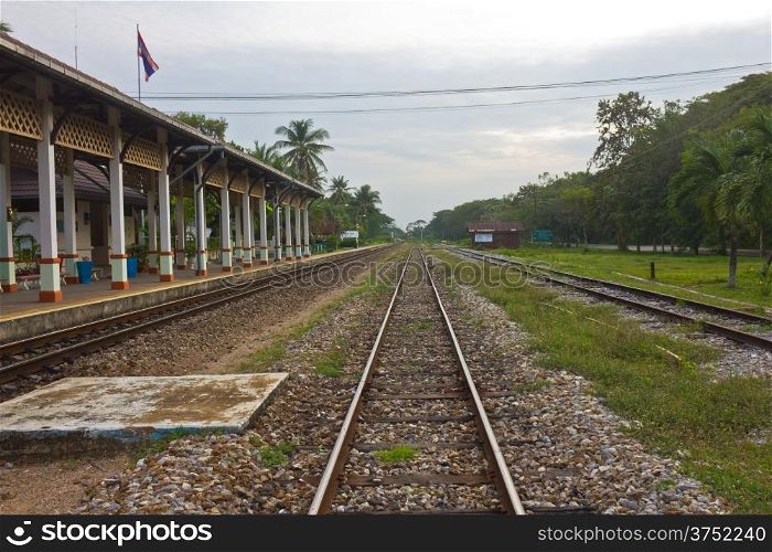 railways and train station