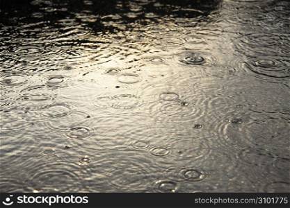 Rain surface