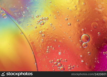 rainbow abstract bubbles texture