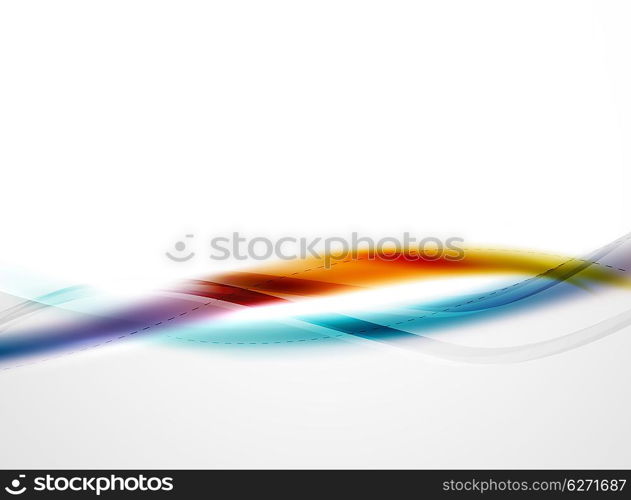 Rainbow color glossy silk elegant wave. Rainbow color glossy silk elegant wave. abstract background