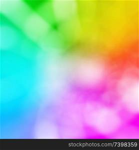 Rainbow colors blur digital abstract form background. Rainbow colors blur