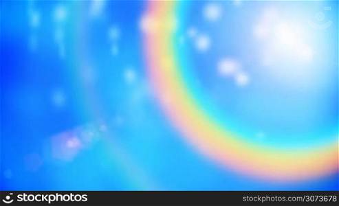 Rainbow motion background seamless loop