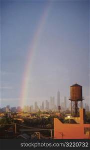 Rainbow over Chicago