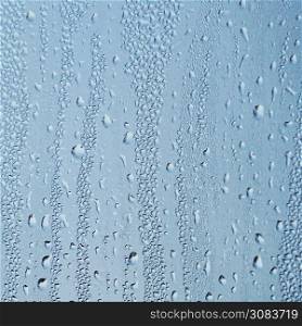raindrops on the window in rainy days, abstract background