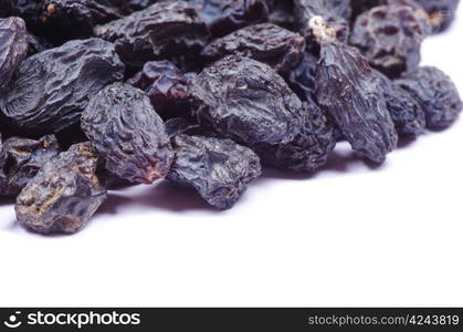 raisins isolated on a white background