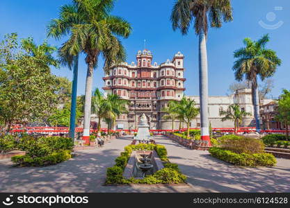 Rajwada is a historical palace in Indore city, India