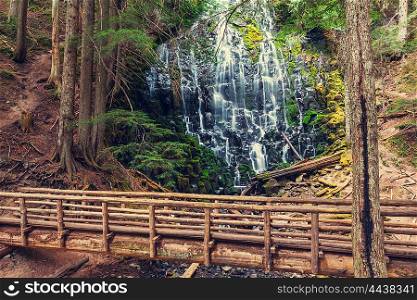 Ramona falls in Oregon, USA
