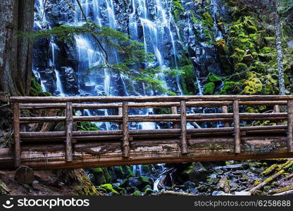 Ramona falls in Oregon, USA