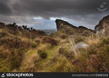 Ramshaw Rocks Peak District National Park Derbyshire