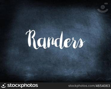 Randers is a Danish town