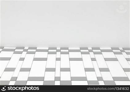 Random Square tile row wall art background