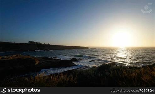 Rapid timelapse at sunset near Spoonera??s Cove