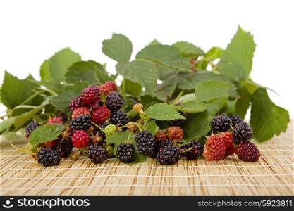 raspberries on a wooden table