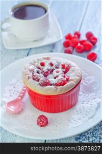 raspberry souffle