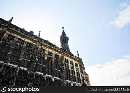 Rathaus in Aachen Germany
