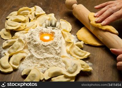 ravioli homemade pasta typical italian