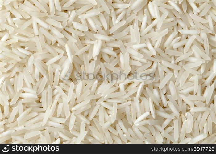 Raw Basmati ricefull frame