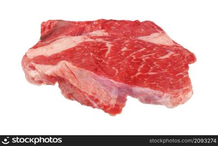 Raw beef meat isolated