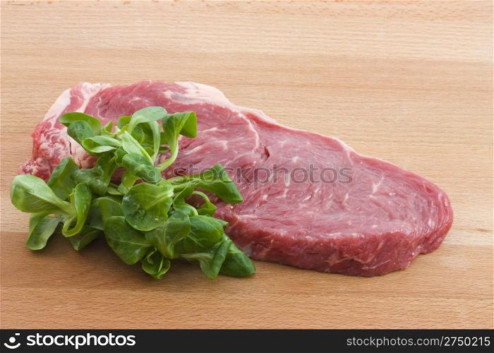 Raw beef. photo of a fresh beef ready for cooking