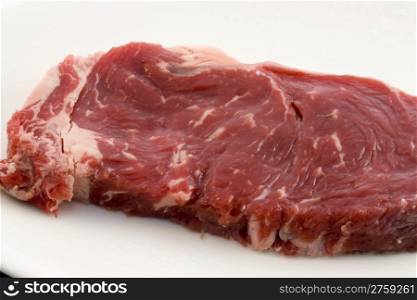 Raw beef. Photo of a fresh raw beef ready for cooking