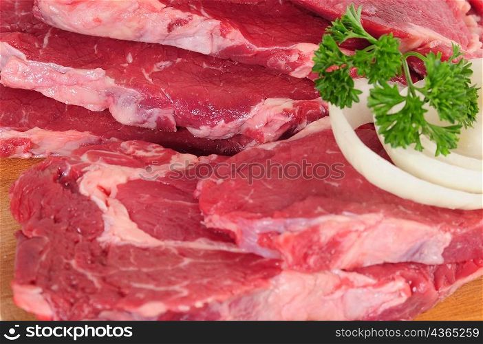 Raw meat