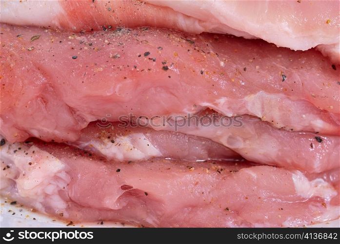 raw meat background