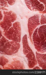 Raw pork steak. Macro background. Raw pork steak texture. High quality photo. Raw pork steak. Macro background.