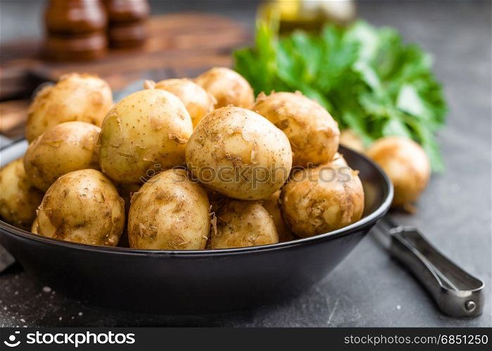 Raw potato