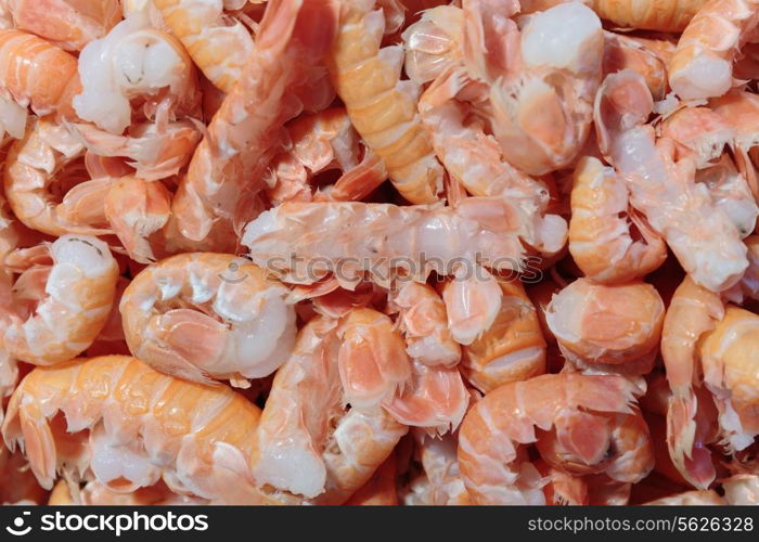 raw shrimp