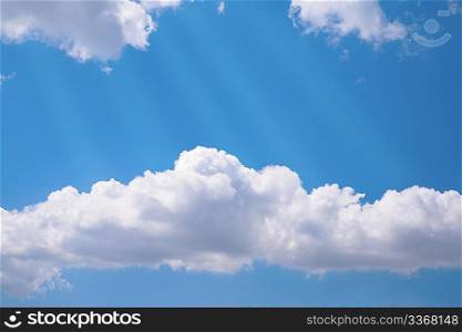 rays cloud sky