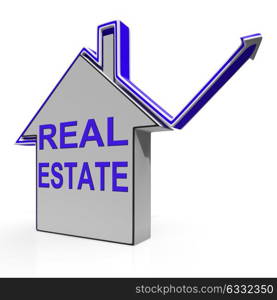 Real Estate House Meaning Selling Or Buying Land And Property