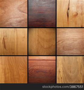 real wood veneer collage, images put together ready for your design